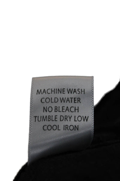Pistola Women Cropped Skinny Black Jeans Mid Rise Inseam 26 Size 24
