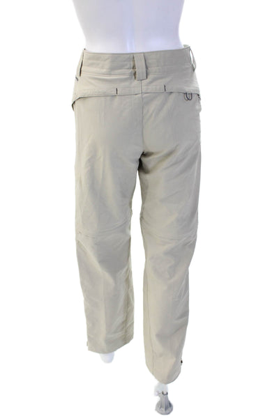 Columbia Sportswear Unisex Cargo Pants Beige Polyester Size 6