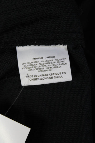 Nike Womens Ankle Dress Pants Black Petite Size 6