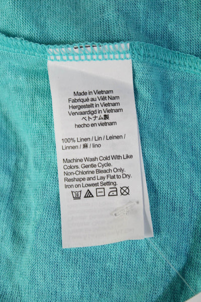 J Crew Women Basic Light Blue Round Neck Short Sleeve T-Shirt Size XS