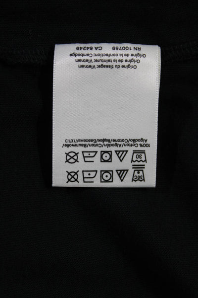 Scotch & Soda Mens Black Graphic Beer T-Shirt Crew Neck Short Sleeve Size M
