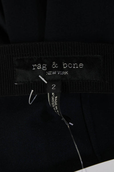 Rag & Bone Womens Ankle Leggings Black Size 2