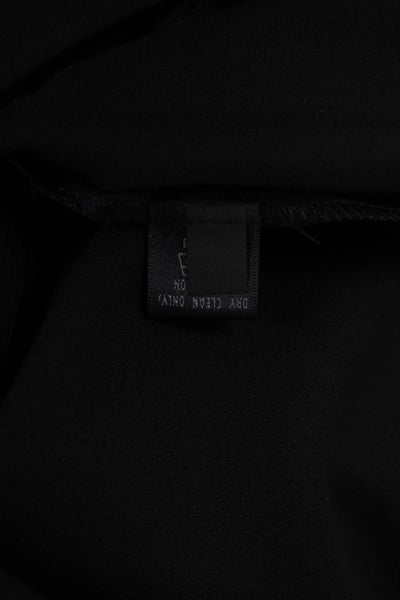 Lafayette 148 New York Womens Dress Pants Black Wool Blend 32 Inseam Size 12