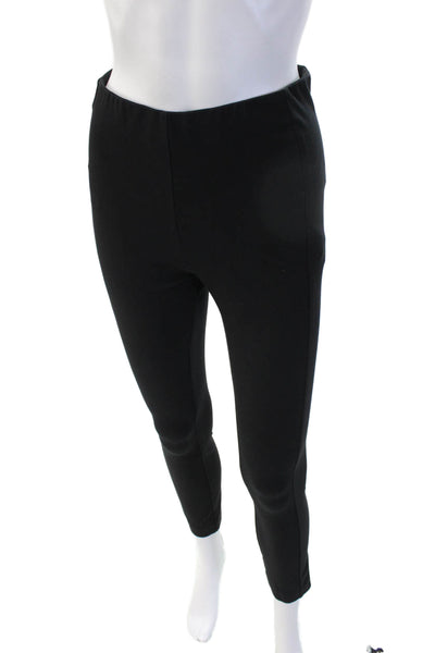 Rag & Bone Womens Ankle Jeggings Black Zip Solid Size 2