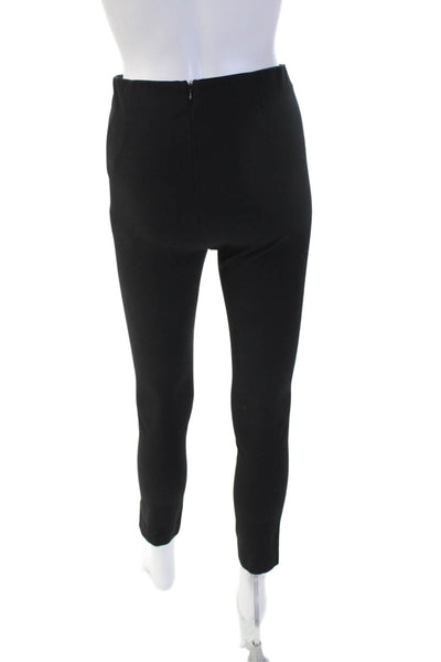 Rag & Bone Womens Ankle Jeggings Black Zip Solid Size 2