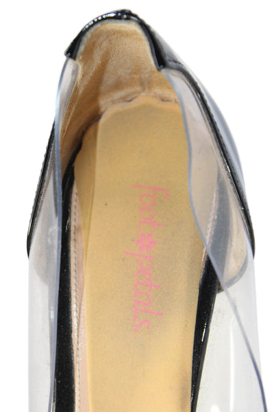 Gianvito Rossi Womens Suede Transparent Heels Beige Size 38 8