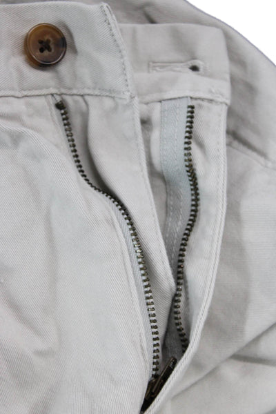 J Crew Men Beige Classic Chinos Cotton Stretch Size 32
