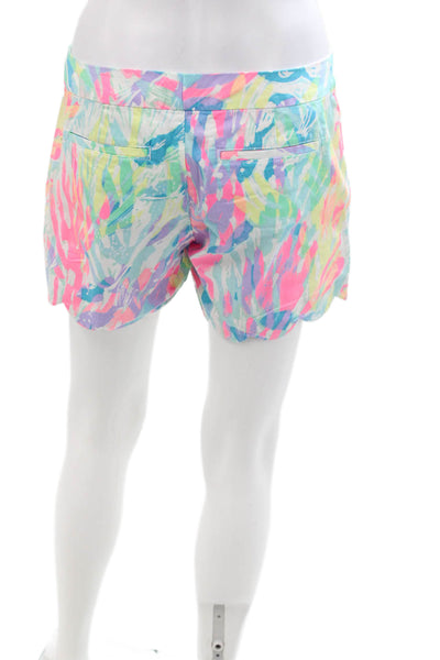 Lilly Pulitzer Unisex Pink Beach Shorts 100% Cotton Spring Size 2