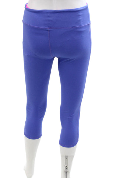 Lilly Pulitzer Womens Purple Capri Leggings Size M
