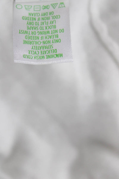 Lilly Pulitzer Women Sweater Tunic White V-Neck Long Sleeve Size S
