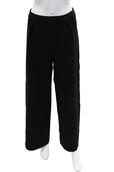 Zara Women Black Dress Pants Polyester Blend Classic Size S