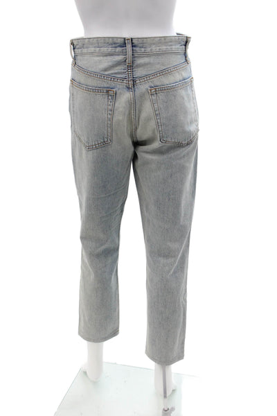 WeWoreWhat by Joe's Womens Cropped Ankle Jeans Gray Cotton Size 25