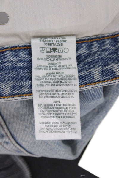 WeWoreWhat by Joe's Womens Cropped Ankle Jeans Gray Cotton Size 25
