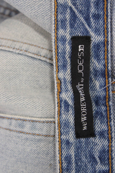 WeWoreWhat by Joe's Womens Cropped Ankle Jeans Gray Cotton Size 25