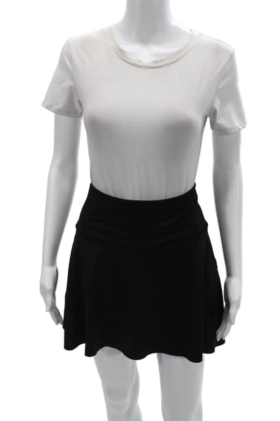 Athleta Womens Skater Skort Black Mini Size S
