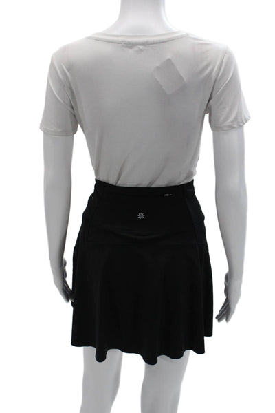 Athleta Womens Skater Skort Black Mini Size S