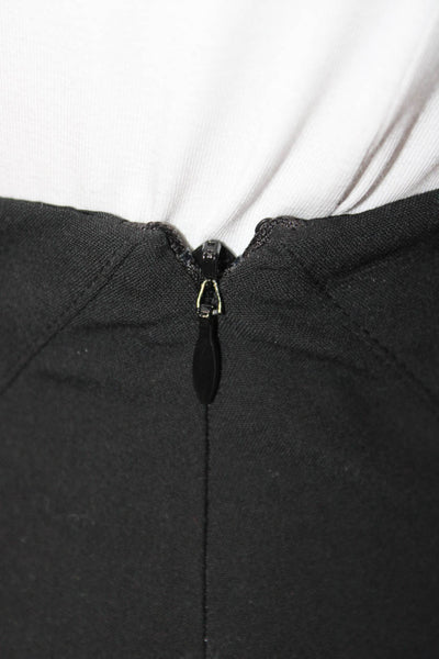Laundry by Shelli Segal Womens Black Straight Pencil Skirt Size 0