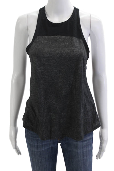 Lululemon Womens High Neck Sleeveless Tank Black Size 4