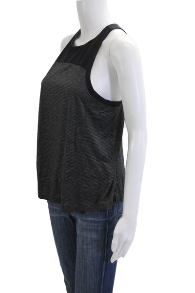 Lululemon Womens High Neck Sleeveless Tank Black Size 4