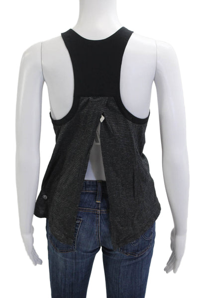 Lululemon Womens High Neck Sleeveless Tank Black Size 4