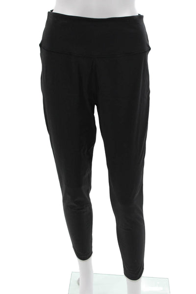 Spiritual Gangster Women Ankle Jogger Pants Black 75% Nylon 25% Elastane Size L
