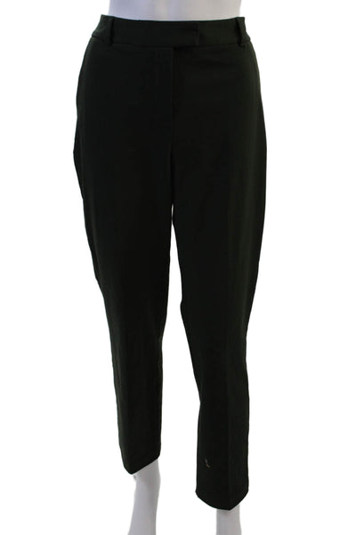 Reiss Womens Ankle Dress Pants Black Size 8