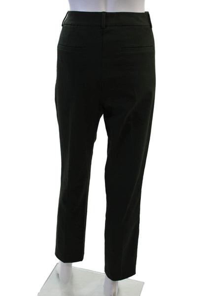 Reiss Womens Ankle Dress Pants Black Size 8