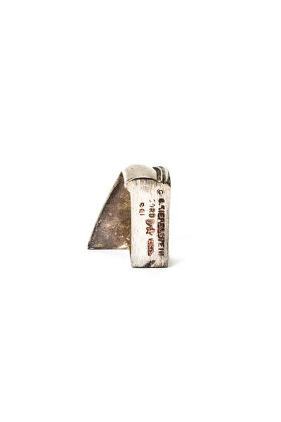 Barry Kieselstein-Cord Womens Sterling Silver Dots Belt End Tip + Loop 21.5g