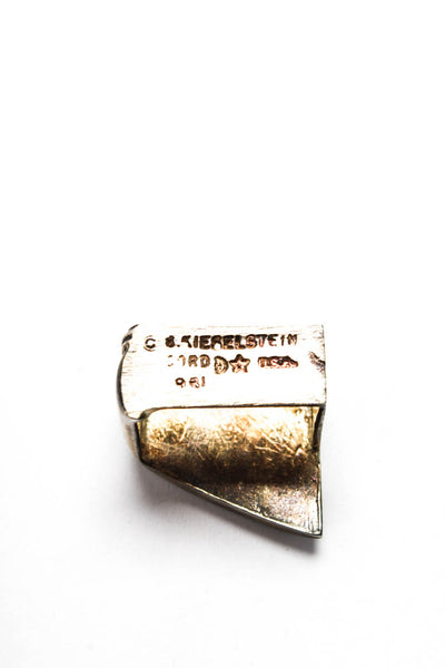 Barry Kieselstein-Cord Womens Sterling Silver Dots Belt End Tip + Loop 21.5g