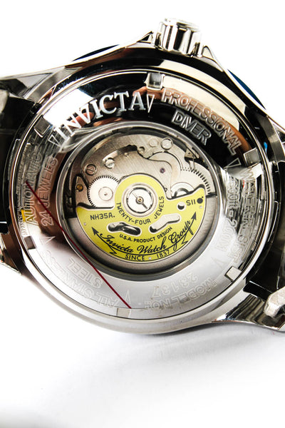 Invicta Mens Stainless Steel Pro Diver Mother of Pearl Dial 23137 Automatic Watc
