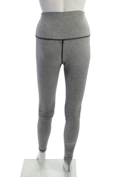 Lululemon Womens Ankle Jeggings Gray Nylon Blend Herringbone Size 2