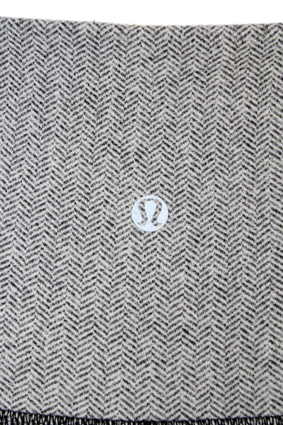 Lululemon Womens Ankle Jeggings Gray Nylon Blend Herringbone Size 2