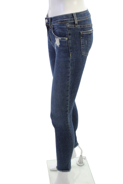 Rag & Bone Jean Womens Skinny Ankle Dark Blue Jeans Size 25