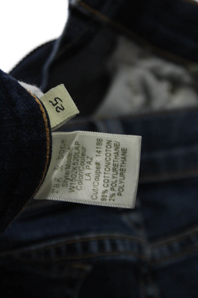 Rag & Bone Jean Womens Skinny Ankle Dark Blue Jeans Size 25
