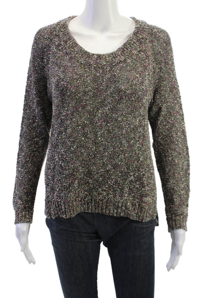 Rag & Bone Unisex Pullover Dark Gray 100% Cashmere Round Neck Long Sleeve Size S