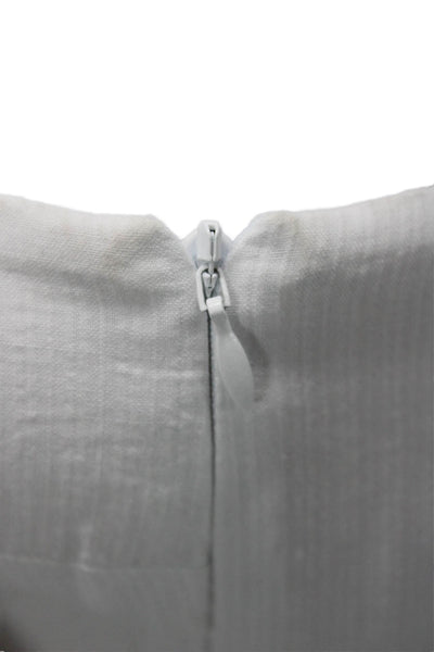 Everlane Womens Maxi Sundress White Square Neck Sleeveless Mid-Calf Size M