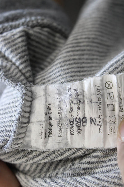 Scotch & Soda Unisex Pullover Hoodie Gray 100% Cotton Long Sleeve Size M