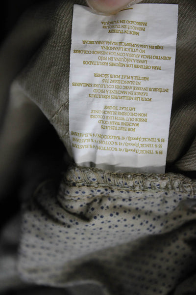 Peter Millar Mens Brown Chinos 90% Polyamide 10% Elastane Size 42