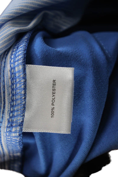 Peter Millar Mens Chino Pants Blue Polyester Button Size 42