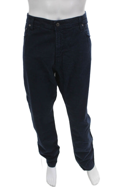 AG Adriano Goldschmied Mens Chino Pants Dark Blue Big & Tall Size 40