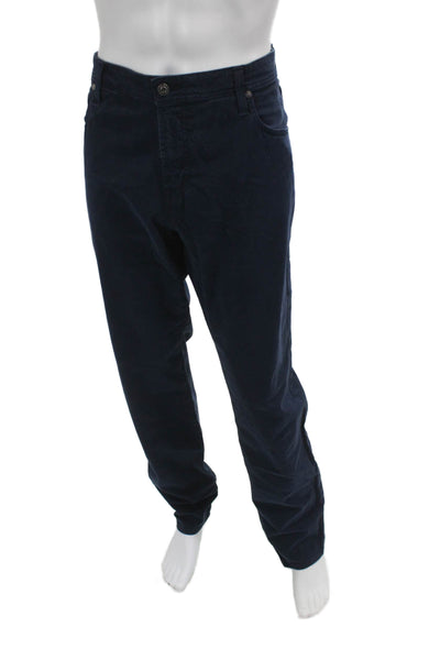 AG Adriano Goldschmied Mens Chino Pants Dark Blue Big & Tall Size 40