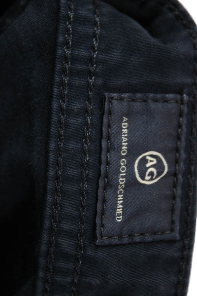 AG Adriano Goldschmied Mens Chino Pants Dark Blue Big & Tall Size 40