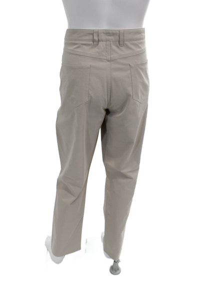 Peter Millar Mens Chino Pants Beige Button Big & Tall Size 42