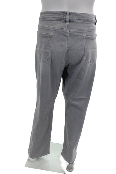 Paige Mens Jeans Gray Button Fly 32 Inseam Size 42