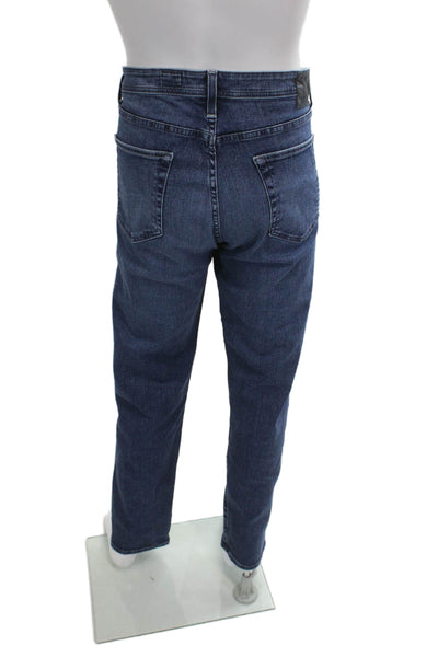 AG Adriano Goldschmied Mens Dark Blue Straight Jeans Big & Tall Size 40
