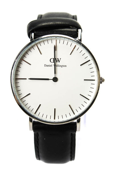 Daniel Wellington Womens Silver Tone Sheffield Quartz Watch 36mm