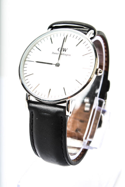 Daniel Wellington Womens Silver Tone Sheffield Quartz Watch 36mm