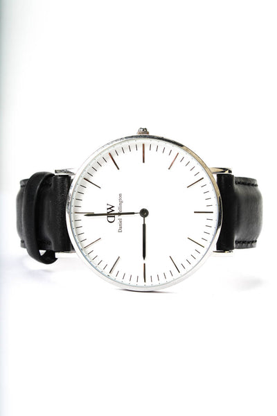 Daniel Wellington Womens Silver Tone Sheffield Quartz Watch 36mm