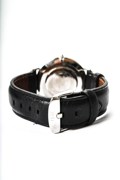 Daniel Wellington Womens Silver Tone Sheffield Quartz Watch 36mm