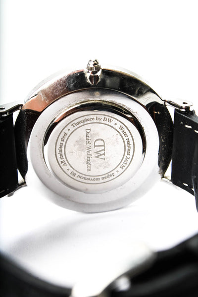 Daniel Wellington Womens Silver Tone Sheffield Quartz Watch 36mm